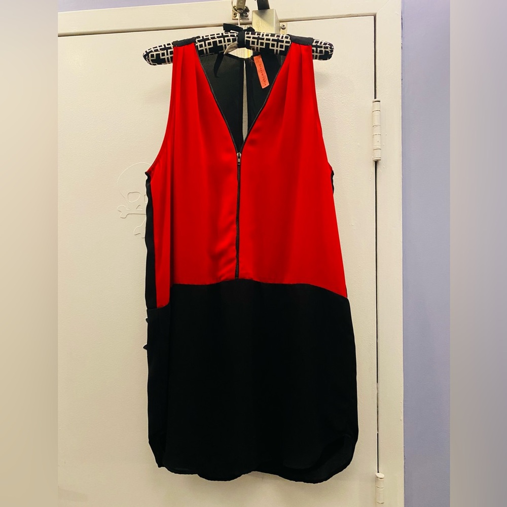 Chiffon mini dress ❤️🖤